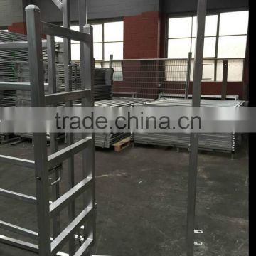 Swing race gate cattle yards gate panels cattle bow gates