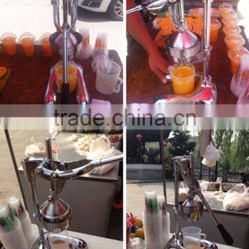 NEWEEK Mini All Stainless Steel Home Hand Use Pomegranate Orange Squeezing Juice Extractor Machine photo-5