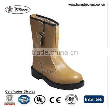 Men Winter Mining Safty Boots with Fur Lining