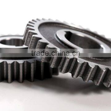 Machining JIS Standard M1.5 T37 Carbon Steel SH2-90R Sintered Metal Degree Helical Gear Wheel High Quality and Low Price photo-6
