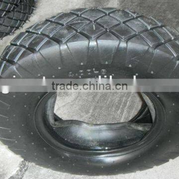 Peru wheelbarrow tyre and inner tube 4.00-8