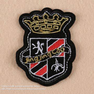 High Quality Eco-friendly Custom Embroidered Patches Iron On Embroidery Badge photo-2