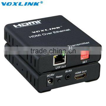 Hot Selling Over IP VOXLINK 120m HDMI Matrix Extender With multipoint to multipoint IR control 1080P US