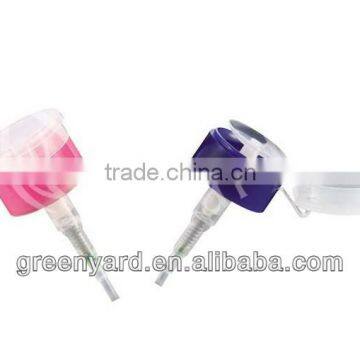 Liquid pressed bottle/plastic pump bottle/nail art fluid pump bottle