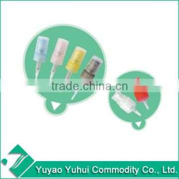 SF201 Yuyao Yuhui Commodity wholesale non spill perfume bottle 12/410 plastic finger sprayer