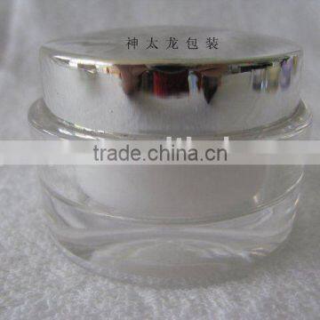 plastic cream jar