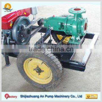 Centrifugal Stainless Steel 6 inch farm irrigation movable diesel water pump