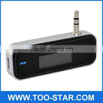 High quality car mp3 player 3.5mm fm transmitter