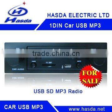 Single din Car MP3 Radio player with USB/SD