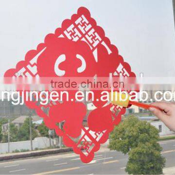 Stain Drawing Black PU Sponge Soft Filter Foam Drawing Painting Craft Foam Brush With Wooden Handle photo-5