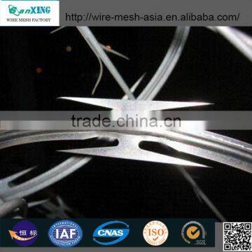 Galvanized Steel Plate Razor Barbed Wire For Sentries and Defence photo-4