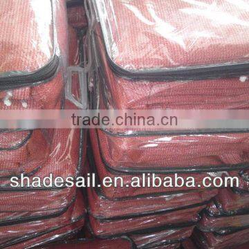 Garden Outdoor Cheap Durable Colourful HDPE Red Sun Shade Sail photo-2