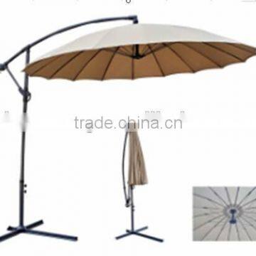 24k garden hanging umbrella banana outdoor umbrella patio umbrella 3m