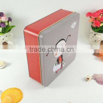 flora tea metal packaging tin