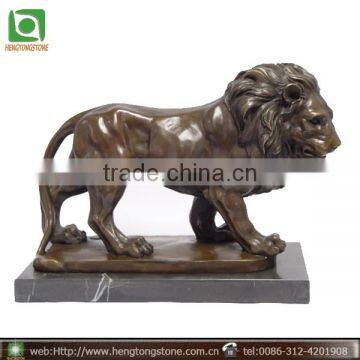 Life Size Bronze Lion Sculpture