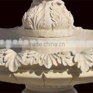 Marble Carved Home Garden Water Fountain for Sale photo-3