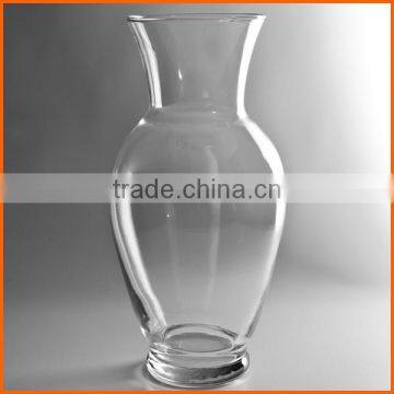 Wholesale clear rose glass vase