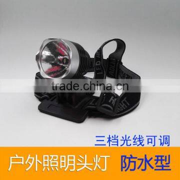 Wholesaler Price Outdoor LED Headlamp Multi-funcational Night Fishing Headlight, Head Wearable Flashlight, Camping Headlamp photo-6