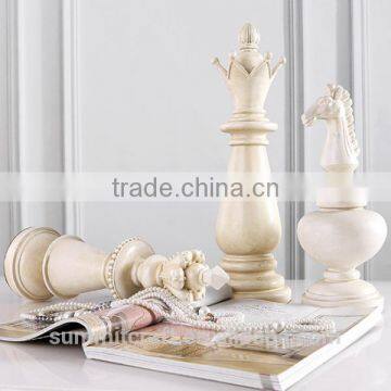 Home Decoration Accessories Vintage Resin Internation Chess Figurines photo-2