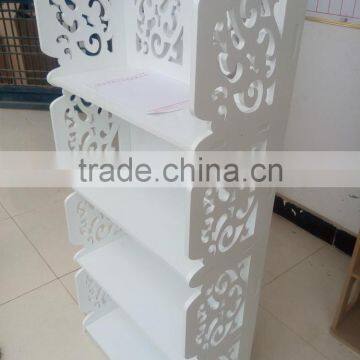 2016 New Style White Classical Wood Storage Cabinet /Bookshelf photo-2
