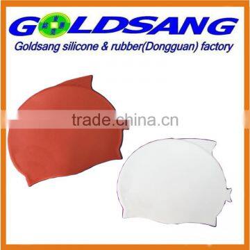 Waterproof Print Silicone Swimming Cap for Kids photo-4