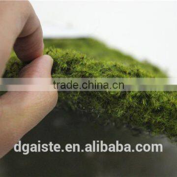 Synthetic Artificial Greenery Moss Wall Green Moss Wall Covering photo-3