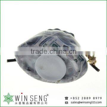 Promotional Gift Money Pattern With Bag Shape Ceramic Saving Bank photo-5