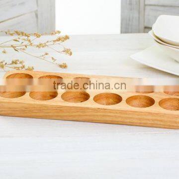  supplier wholesale price egg serving wooden tray