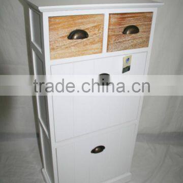 Wooden Furniture Cabinet Paulownia Rustic Furniture Shoe Cabinets photo-2
