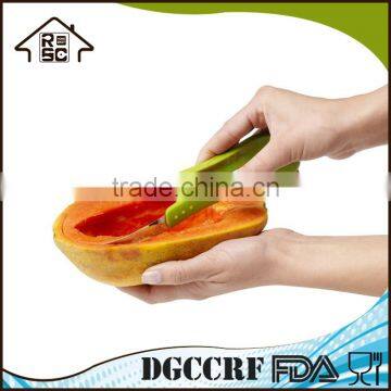 NBRSC Multi-use Stainless Steel Scoop Troop Melon Baller and Fruit Scoop Set photo-2