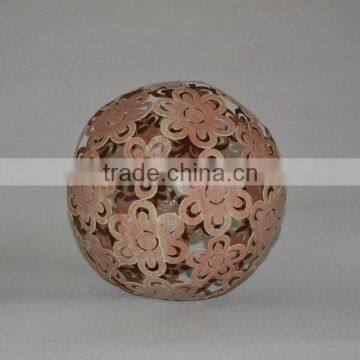 Metal ball garden decoration