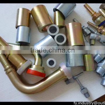 CNC Manufacture Female or Male Carbon Steel Hydraulic Hose Pipe Fitting FY 20441 photo-4