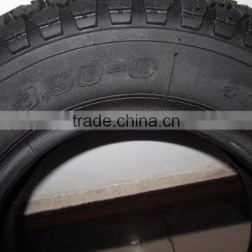 3.50-8/4.00-8 Tire and Tube for Tool Cart and Garden Trolley Use photo-3