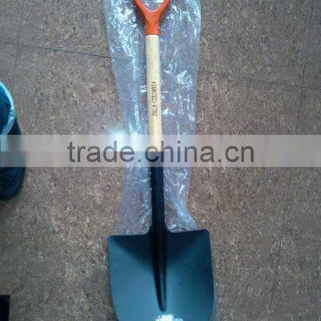 shovel with wood handle