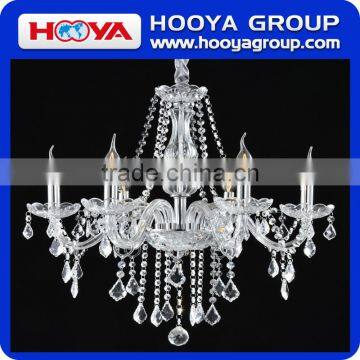 Elegant Modern Crystal Glass Prism Chandelier Pendant photo-2