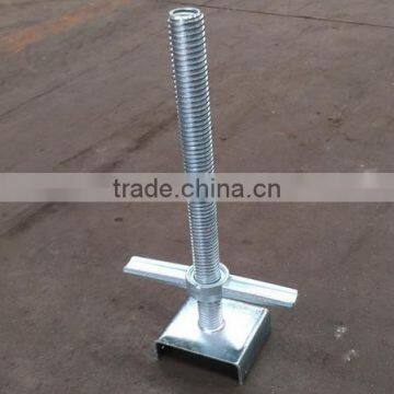 Adjustable Steel Scaffold Hollow Universal Base Jacks