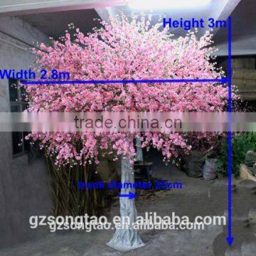 Hot Sale Cherry Blossom Tree Garden Cheap Artificial Wedding Cherry Tree Fantasy Artificial Cherry Tree photo-2