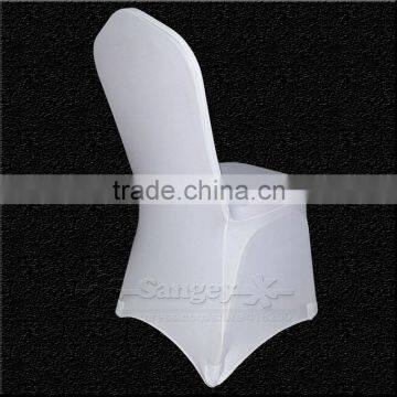 100 PCS Universal White Stretch Polyester Spande Wedding Party Chair Covers for Weddings Banquet Hotel Decoration Decor photo-6