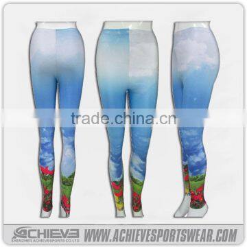 Ladies Fancy Leggings,college Leggings,short Seamless Leggings photo-5