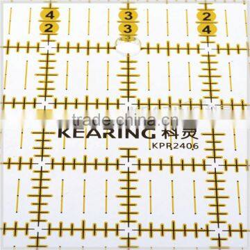24"*6" Acrylic High Quality Transplant Rigid Inch Patchwork Ruler for Fashion Design#KPR2406 photo-4