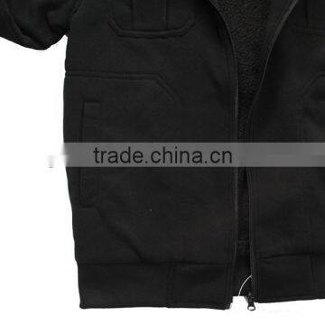 2016 New Style Full Zipper Men's Fleece Hoodie Jacket