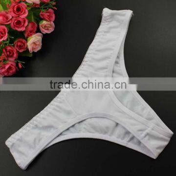 Stock 2016 Sale Solid Women's Hipster Cotton Lace Briefs Panties Lace Thong Lingerie Women Underwear Thongs Ladies Briefs Wholes photo-4