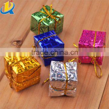 Newest Design Best Quality Colorful Square Christmas Small Gift Ornament photo-2