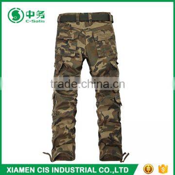 Wholesale Cheap Multi Pocket Camouflage Cargo Pants for Men photo-3