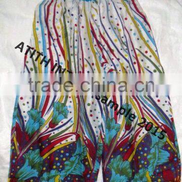 COTTON PRINTED TROUSERS photo-4