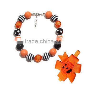 Boutique Chunky Jewelry Bubblegum Beaded Necklace for Kids Party photo-5