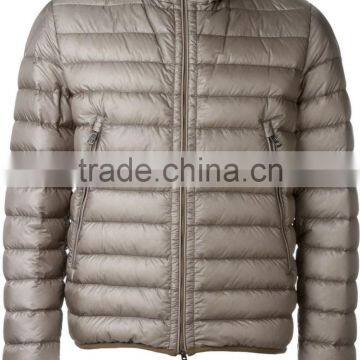 Men Lightweight Hooded Padded Down Jacket