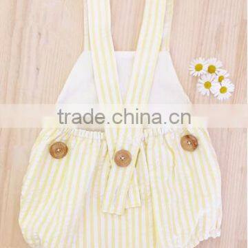 Soft Cotton Unisex Romper Newborn Grey Gingham Pattern Infant Baby Romper photo-5