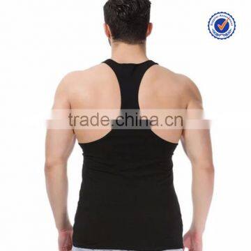 GYM Text Printing Long Tank Tops for Men Cheap Mens Long Tank Tops photo-2
