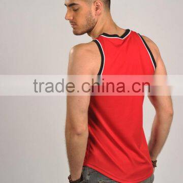 Wholesale Polyester Plain Tank Tops for Men photo-4